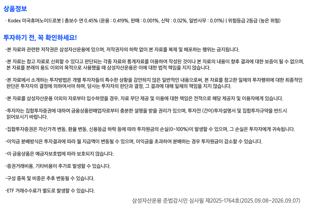 삼성 Kodex_미국 휴머노이드 로봇 탐방기(2탄)_유의사항.png 삼성 Kodex_미국 휴머노이드 로봇 탐방기(2탄)_유의사항.png